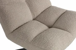 Woood Vinny Draaifauteuil bouclé Zand Clearance