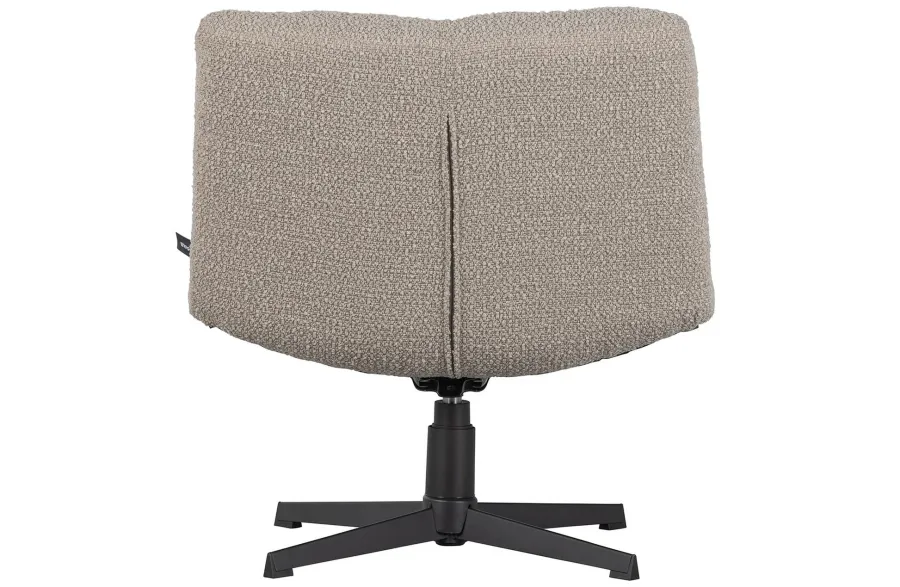 Woood Vinny Draaifauteuil bouclé Zand Clearance
