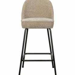 Woood Vogue barstoel 65cm 3d chenille zand Clearance