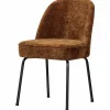 Woood Vogue eetkamerstoel 3d chenille middenbruin Discount