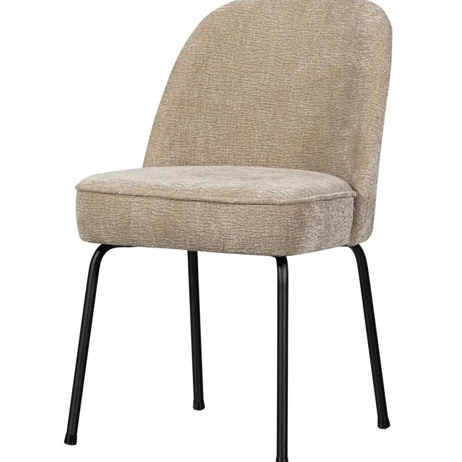 Woood Vogue eetkamerstoel 3d chenille zand Best
