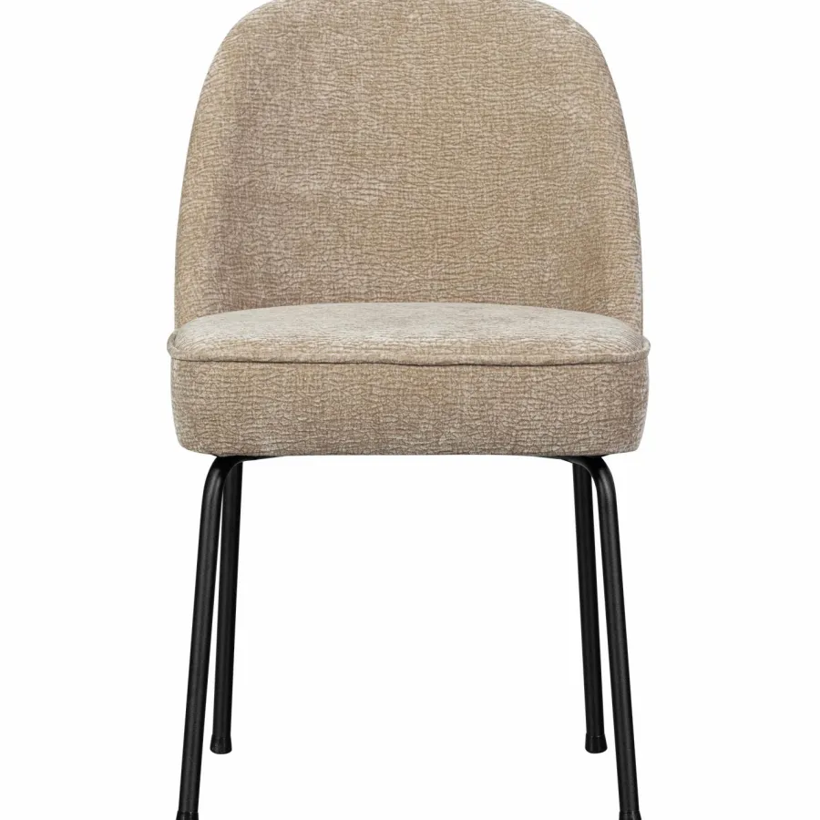 Woood Vogue eetkamerstoel 3d chenille zand Best