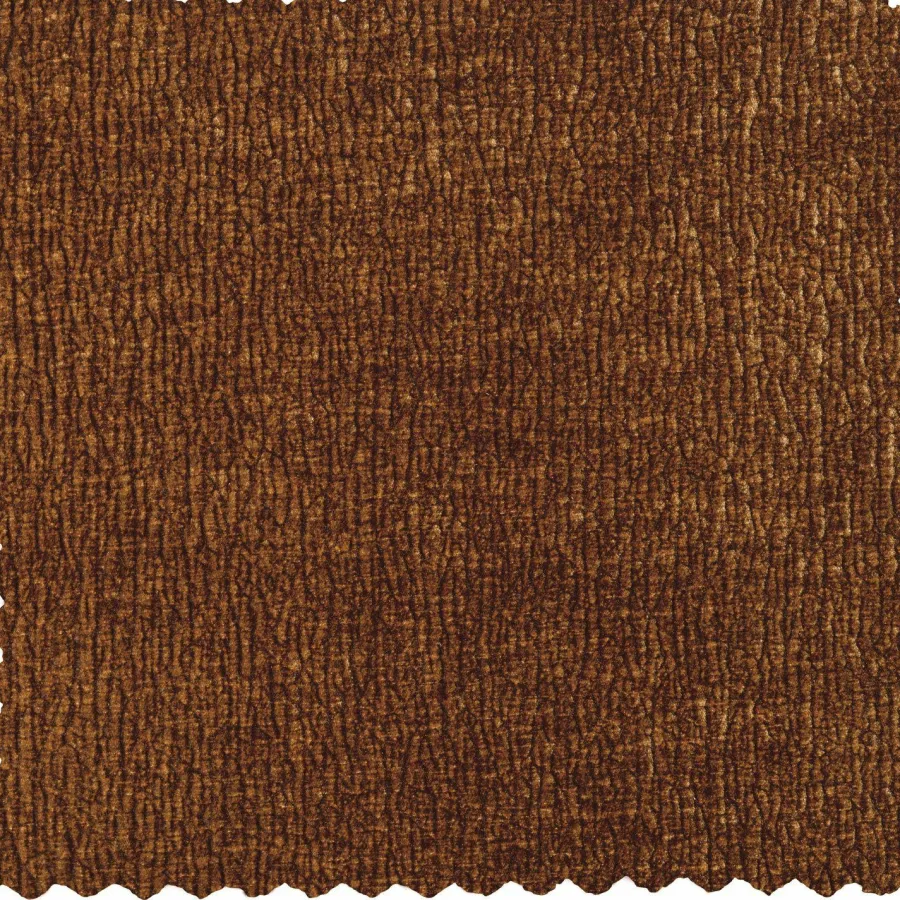 Woood Vogue eetkamerstoel 3d chenille middenbruin chrome poot New