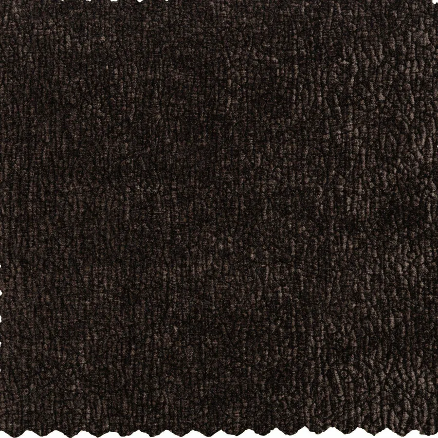 Woood Vogue eetkamerstoel 3d chenille donkerbruin chrome poot Hot