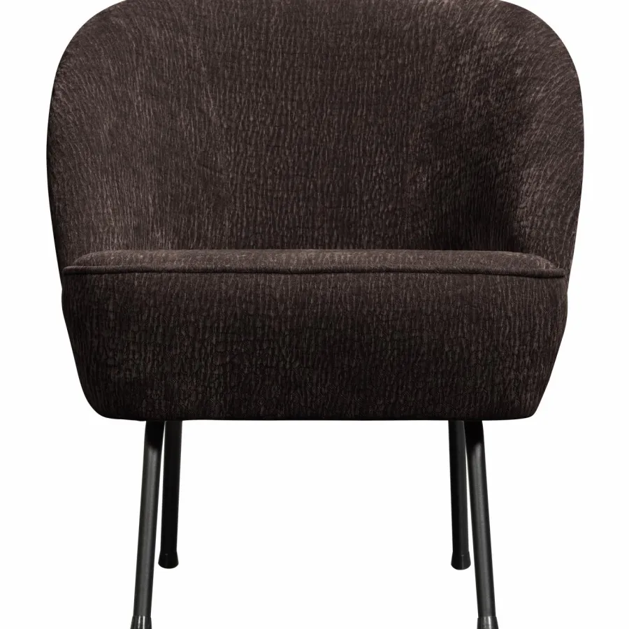 Woood Vogue fauteuil 3d chenille donkerbruin Sale