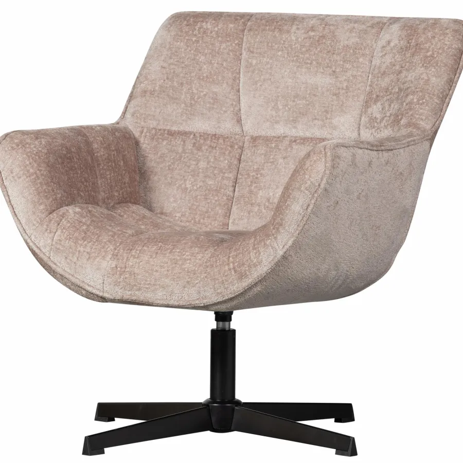 Woood Wibo draaifauteuil taupe New