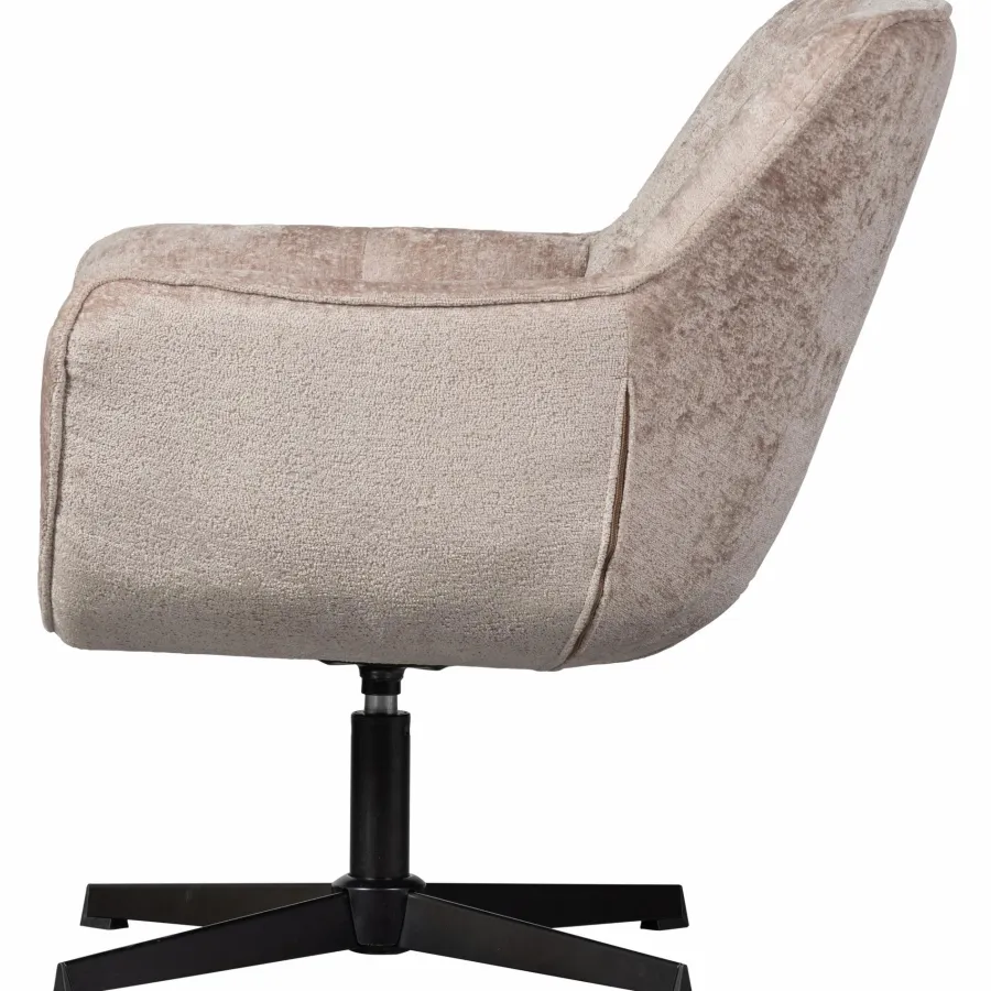 Woood Wibo draaifauteuil taupe New
