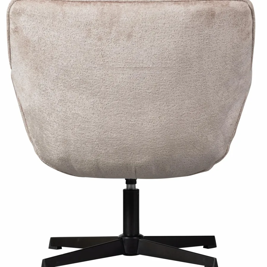 Woood Wibo draaifauteuil taupe New