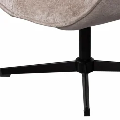 Woood Wibo draaifauteuil taupe New