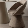 Woood Winter draaibare eetkamerstoel naturel melange Hot