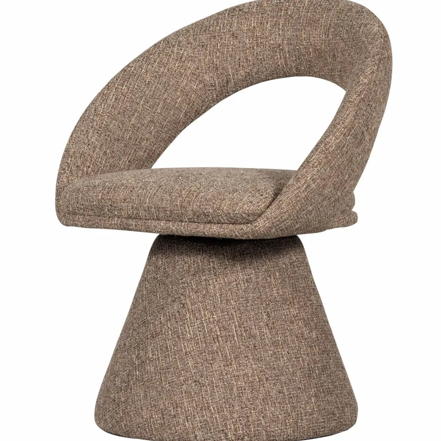 Woood Winter draaibare eetkamerstoel naturel melange Hot