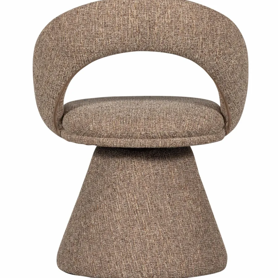 Woood Winter draaibare eetkamerstoel naturel melange Hot