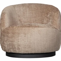 Woood Woolly draaifauteuil chenille zand Clearance