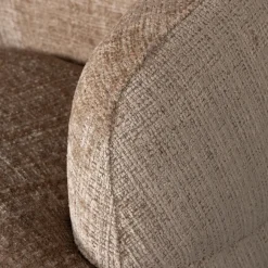 Woood Woolly draaifauteuil chenille zand Clearance