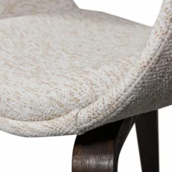 Woood Yossi eetkamerstoel naturel met houten poot donkerbruin Online