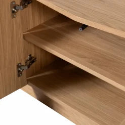Woood ZUMA TV meubel 133CM eiken transparant [fsc] Outlet